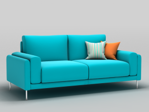 link sofa 3 seat Modelo 3D