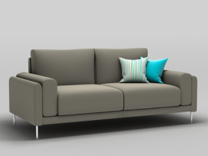 link sofa 3 seat Modelo 3D