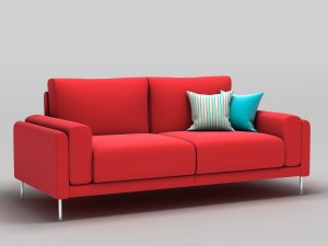 link sofa 3 seat Modelo 3D