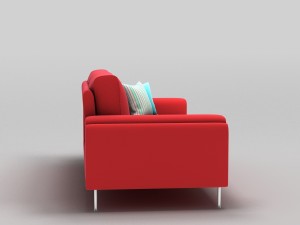 link sofa 3 seat Modelo 3D