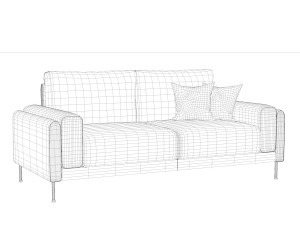 link sofa 3 seat Modelo 3D