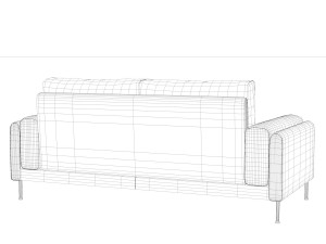 link sofa 3 seat Modelo 3D