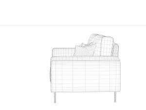 link sofa 3 seat Modelo 3D