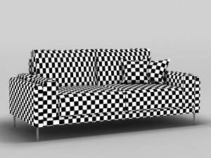 link sofa 3 seat Modelo 3D