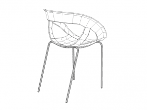 chair moema69 Modelo 3D