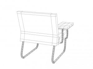 slastic sofa 3D Model
