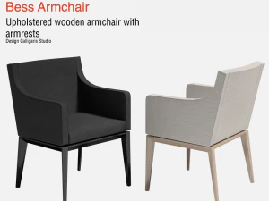 बेस कुर्सी का कपड़ा 3D मॉडल