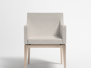 bess armchair fabric 3D मॉडल