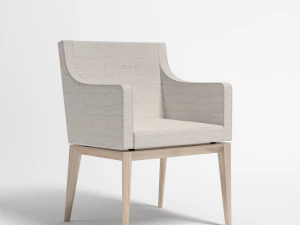 bess armchair fabric 3D Model