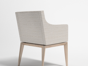bess armchair fabric 3D मॉडल