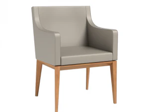 बेस कुर्सी का चमड़ा 3D मॉडल