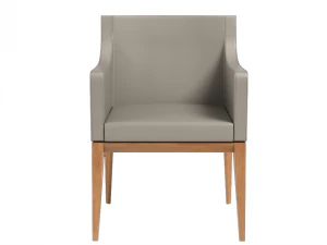 bess armchair leather 3D Model