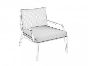 armchair viaggio natuzzi 3D Model