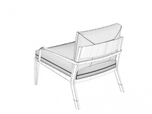 armchair viaggio natuzzi 3D Model