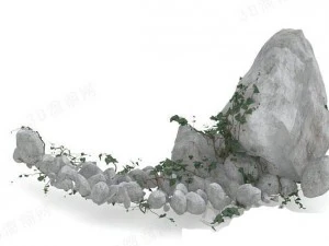 different kinds of stone 3D Model