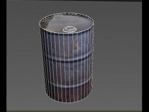 barrel rust 3D Model