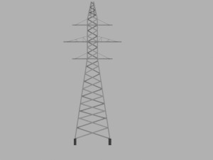 transmission tower 3D Модель