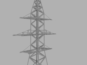 tour de transmission Modèle 3D