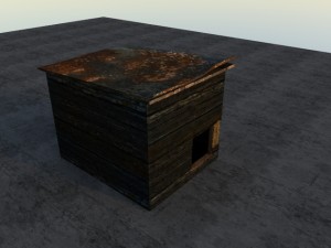 dog house Modèle 3D