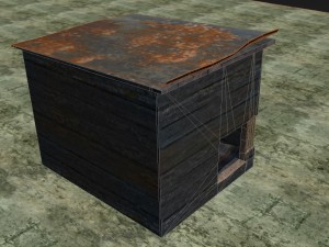 dog house Modèle 3D