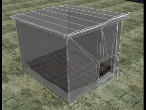 dog house Modèle 3D