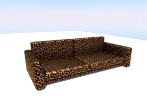 canap&eacute; Modèle 3D