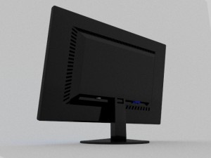 monitor Model 3D