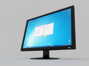 monitor Model 3D