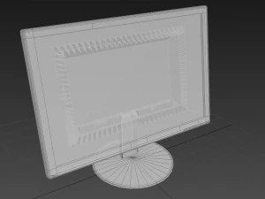 monitor 3D Model