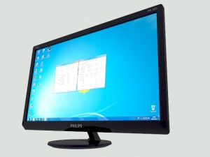 monitor philips e-line 227e4qhad Modèle 3D