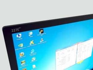 monitor philips e-line 227e4qhad Modèle 3D