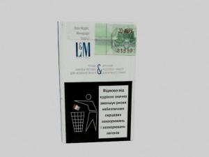 cigarettes lm blue 3Dモデル