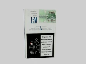 cigarettes lm blue 3D Model