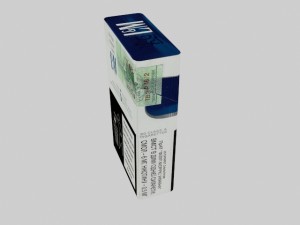 cigarettes lm blue 3Dモデル