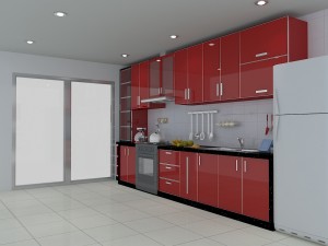 kitchen design 3d Modèle 3D