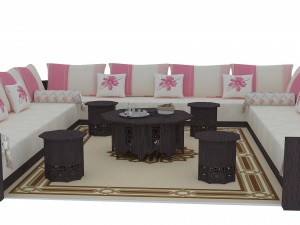 moroccan lounge 3d 3D Модель