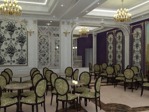 cafe pastry design 3d 3D Model