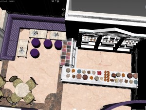 cafe pastry design 3d 3D Model