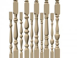 balusrade Modelo 3D