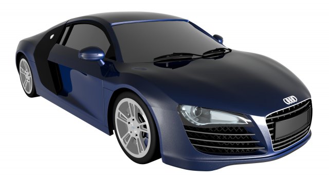 audi r8 3D मॉडल .c4d .max .obj .3ds .fbx .stl .blend 