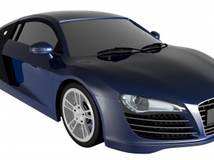 audi r8 3Dモデル