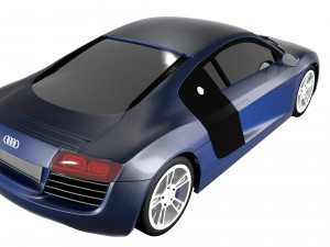 audi r8 3D मॉडल