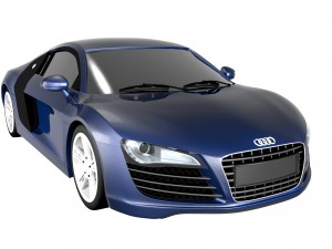 audi r8 3D मॉडल