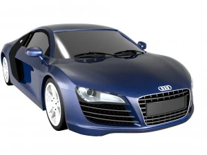 audi r8 3D Model