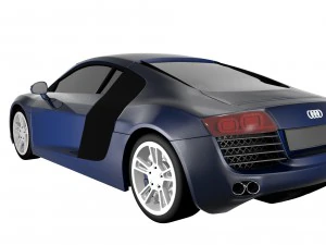 audi r8 3D Model