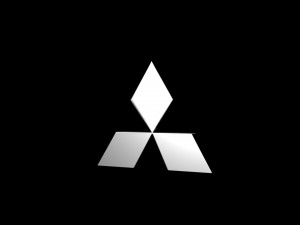 mitsubishi emblem 3D-Modell
