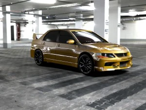 mitsubishi lancer evo ix 3D Model