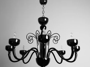 샹들리에 판저리 브레라 3D 모델