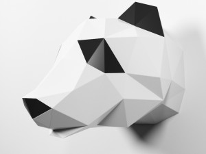 panda polygonal 3D Model