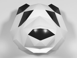 panda polygonal 3D Model